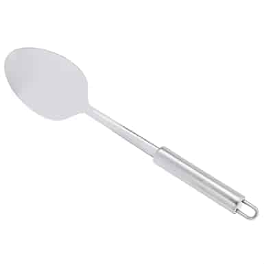 AmazonCommercial Stainless Steel Spoon, Solid